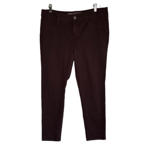 American Eagle Outfitters Pants - American Eagle Maroon Soft Pant